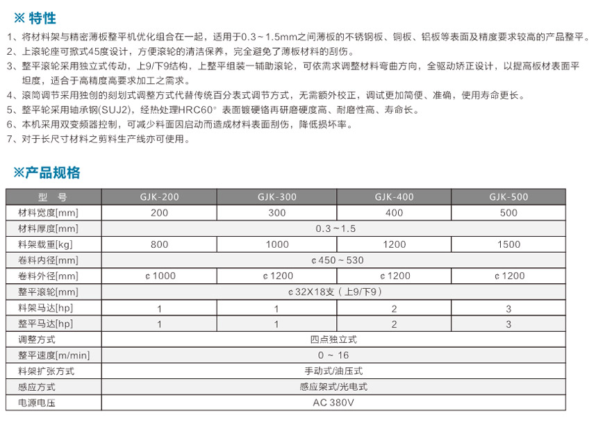 料架兼精密整平机